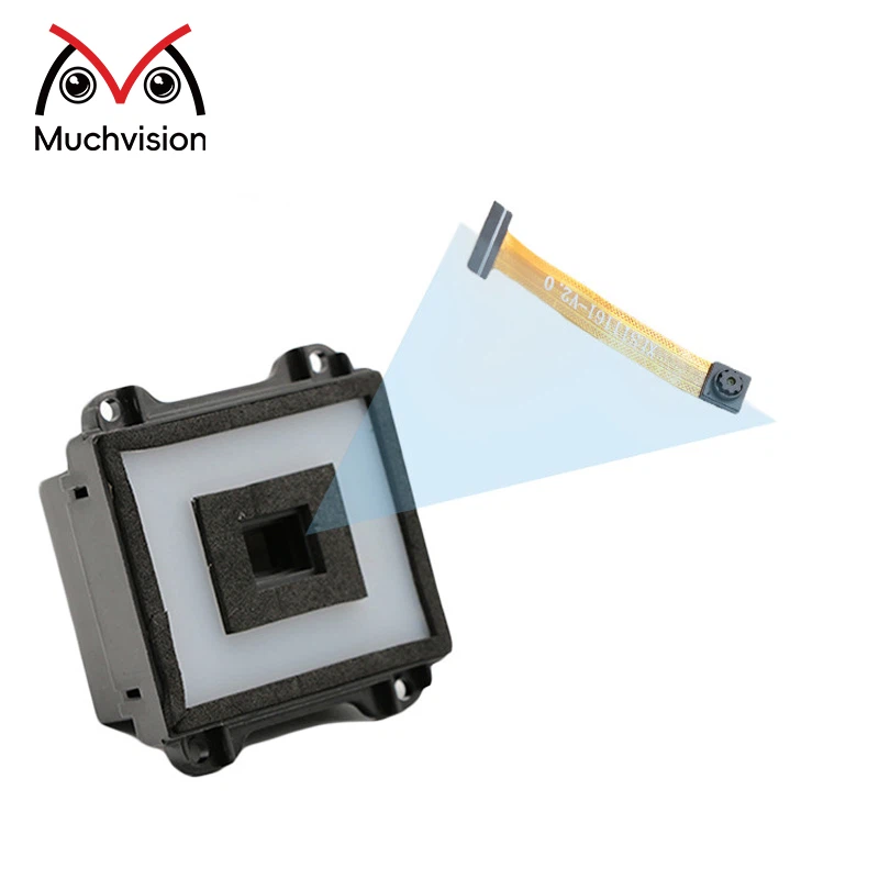 1D 2D Barcode Scanner Module CMOS Sensor Roller Shutter 60fps Fast Decoding Multi Interface USB RS232 TTL