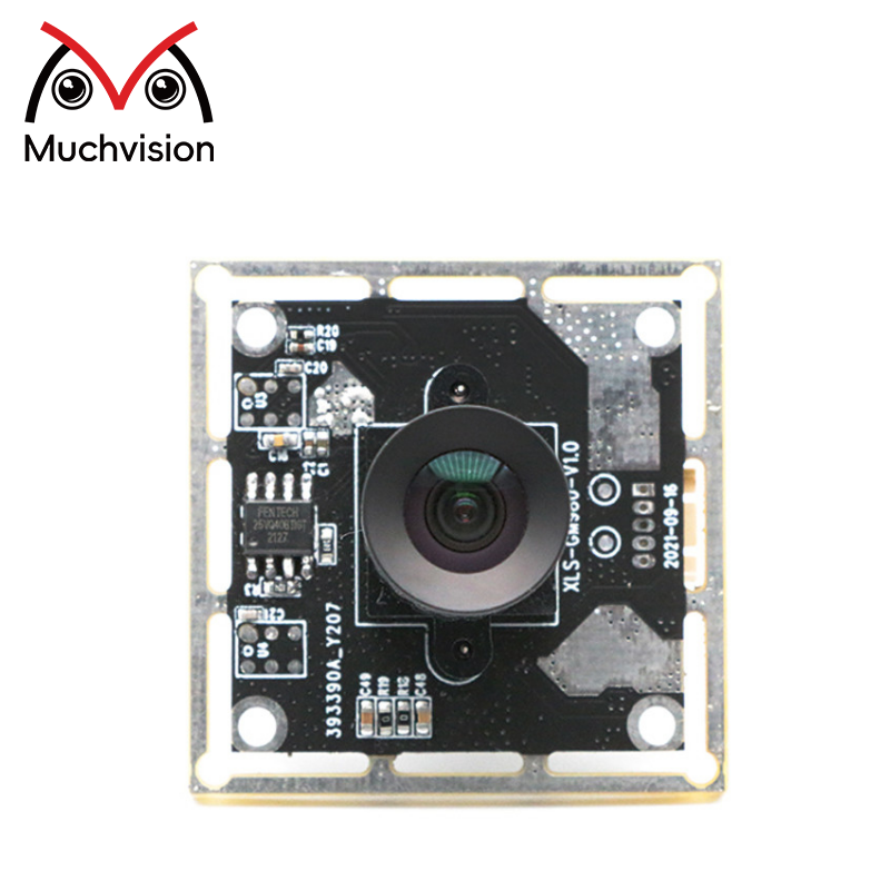 5MP Fixed Focus USB Camera Module PS5520 Fisheye Lens HD Video Plug and Play for Outdoor Surveillance Security